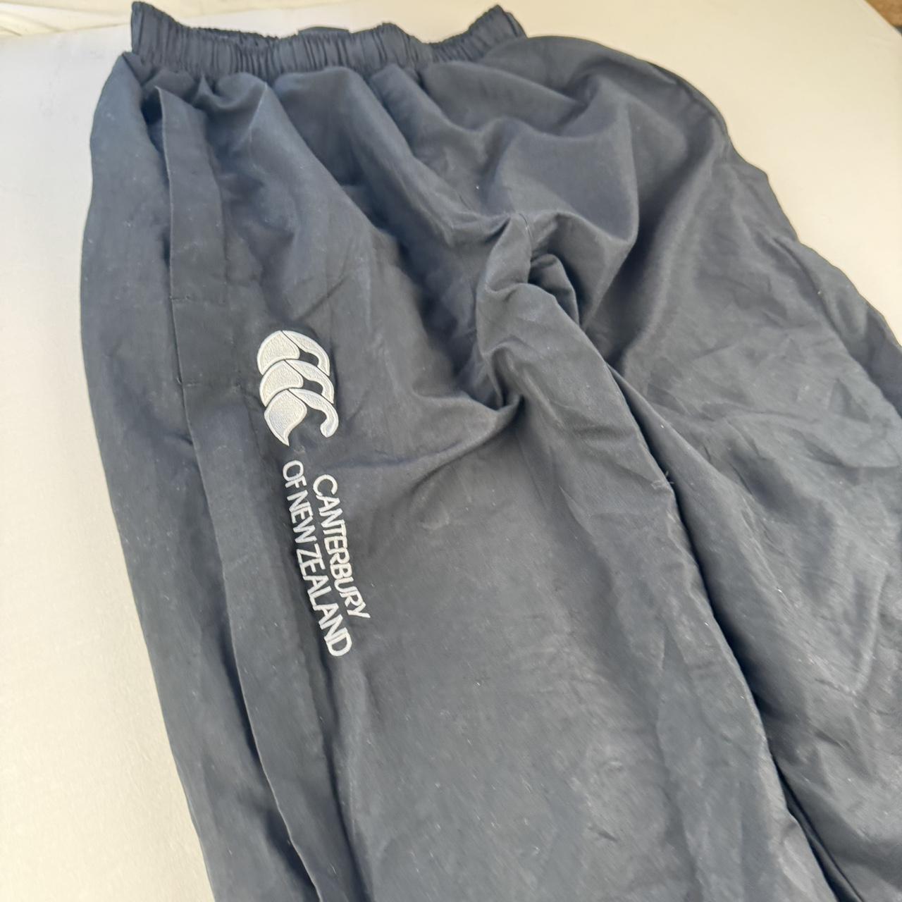 Canterbury Joggers Black and White Size Small