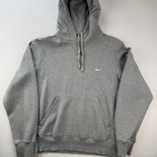 2000s Silvertag Nike Embroidered Swoosh Hoodie S