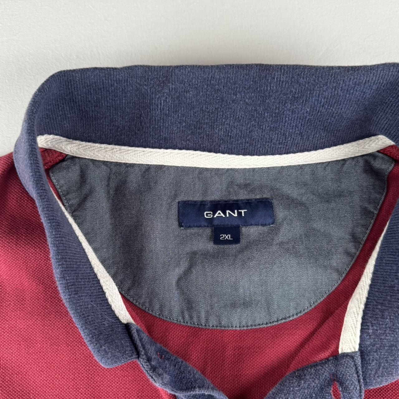 Gant USA Early 2000s Rugby Polo Shirt XXL