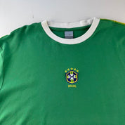 2003 Nike Embroidered Brazil Swoosh Oversized Heavy T-Shirt XXL