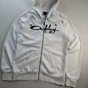 Y2k 2000s Oakley Embroidered Womens Full Zip Hoodie L