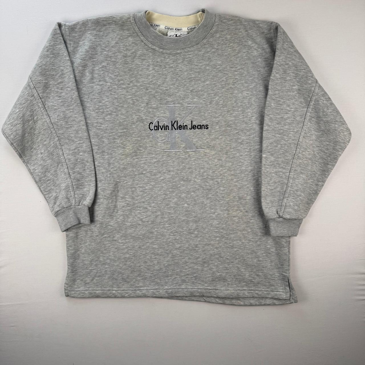 Calvin Klein Sweatshirt in Grey Size M