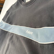 Palace Skateboards Heavyweight Black Single Crew L