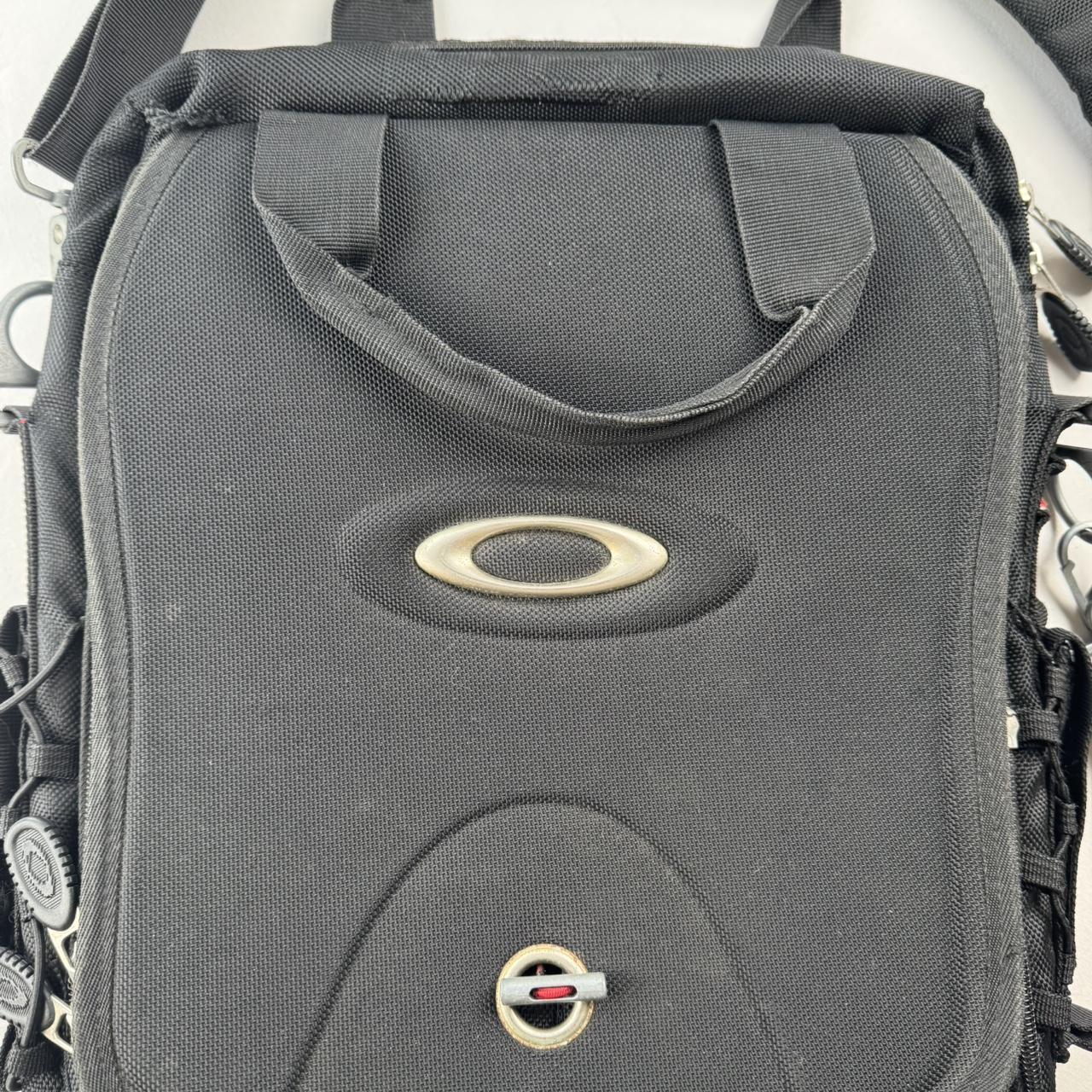 Early 2000s Oakley Embroidered Tactical Laptop/Tote Bag