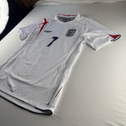 Authentic Umbro England David Beckham 7 Playing Home Shirt M