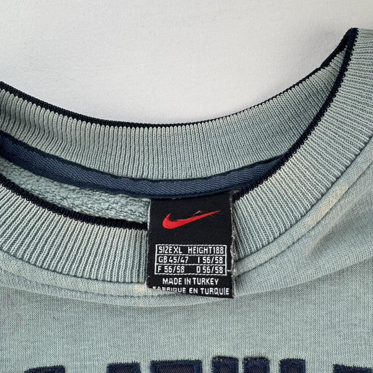Nike Athletic Embroidered Spellout Sweatshirt XL