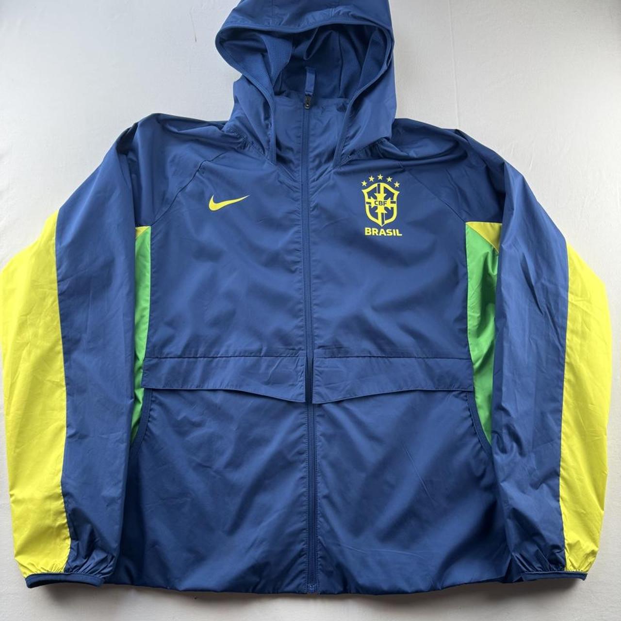 Modern Nike Brazil Shell Track Jacket XL