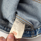Early 2000s Levis Heavy Denim Bomber Jacket XL