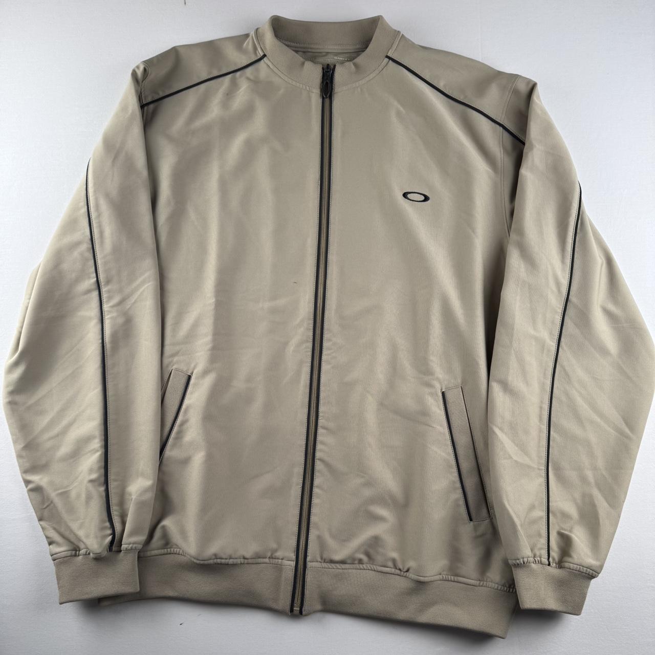 2000s Oakley Embroidered Logo Track Jacket L