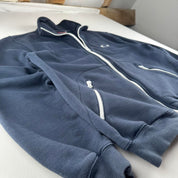 Early 2000s Oakley Embroidered Logo Full Zip Thick Sweatshirt Size Small