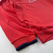 1990s Oversized Centre Swoosh Embroidered Sweatshirt S