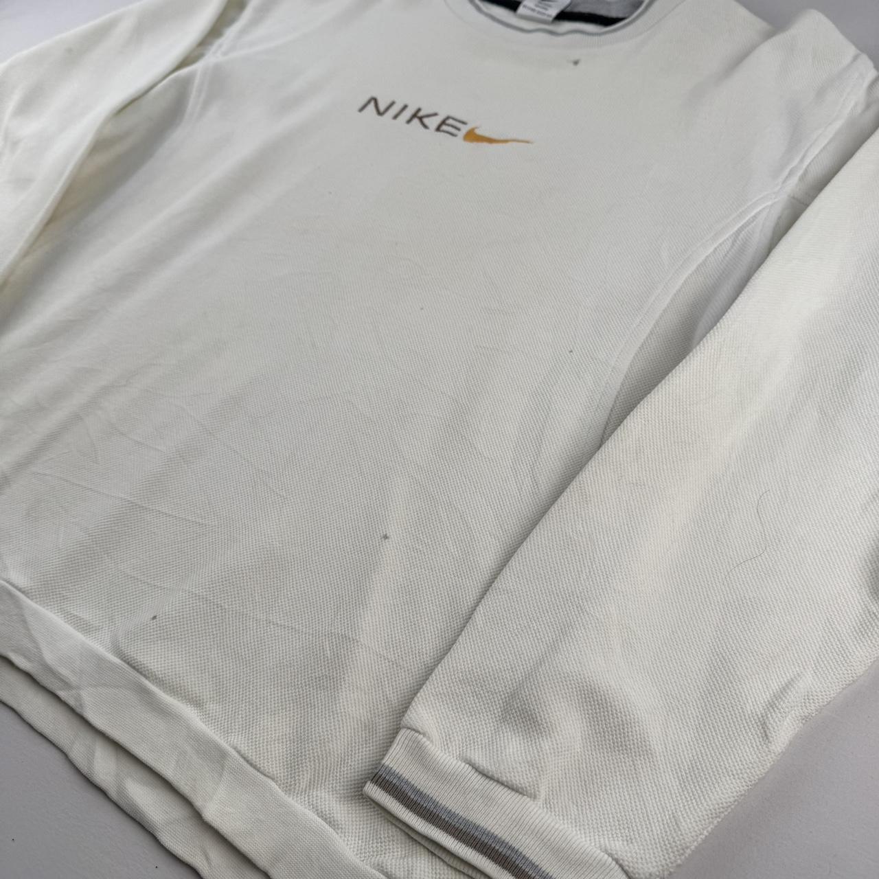 1990s Nike Embroidered Womens Sweatshirt 8-10