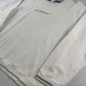 1990s Nike Embroidered Womens Sweatshirt 8-10