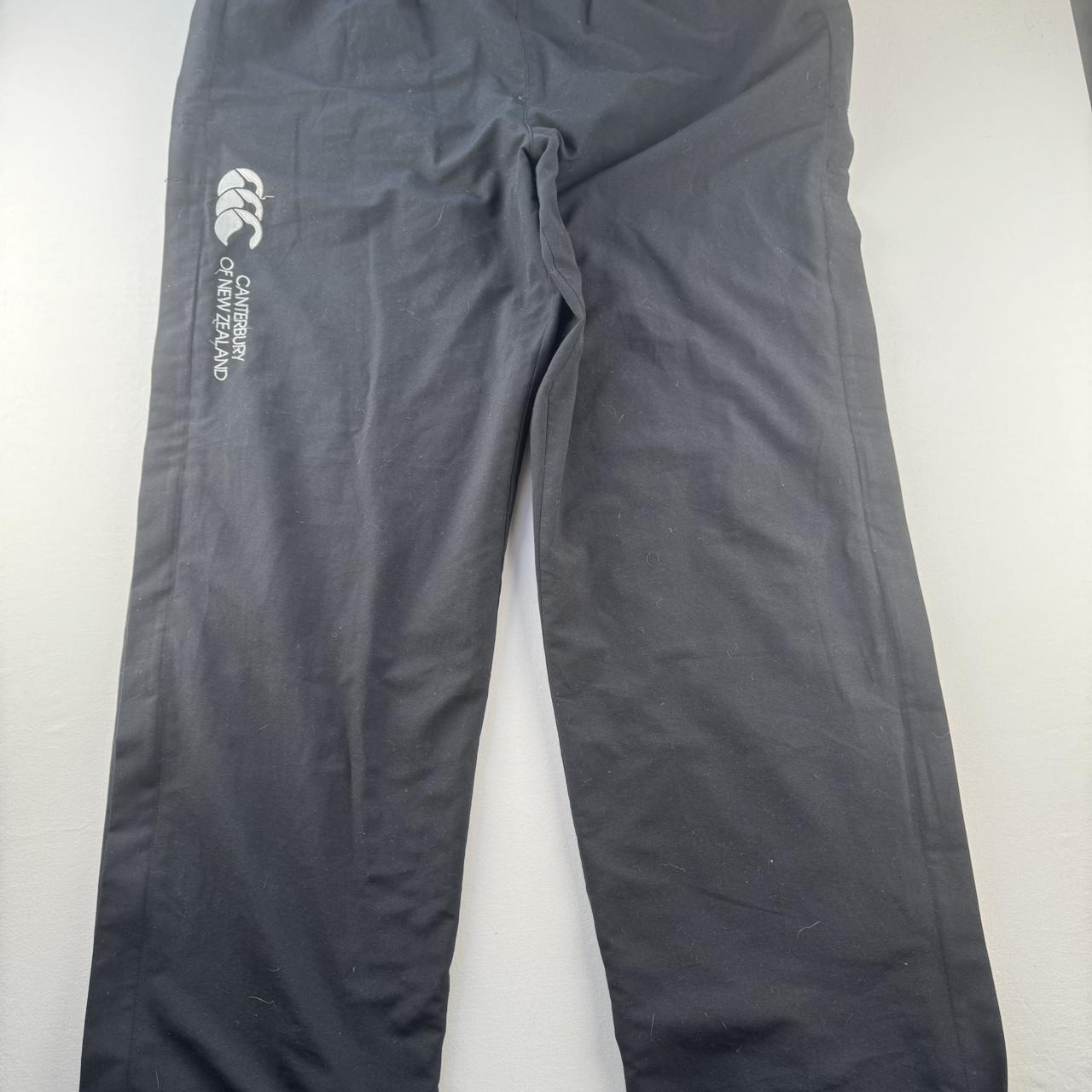 Black Uncuffed Canterbury Joggers L