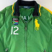 Rare Early 2000s Polo Ralph Lauren South Africa Cotton Track Jacket S
