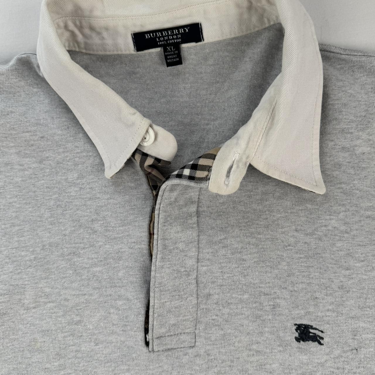 Burberry Embroidered Logo Rugby Polo XL