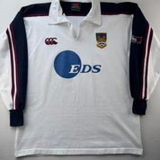 2002 Rare Canterbury Swansea Rugby Polo Shirt L