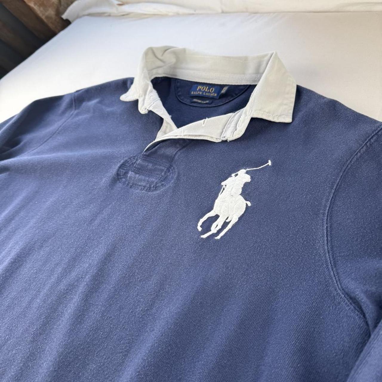 Polo Ralph Lauren Big Pony Embroidered Rugby Polo Shirt XL