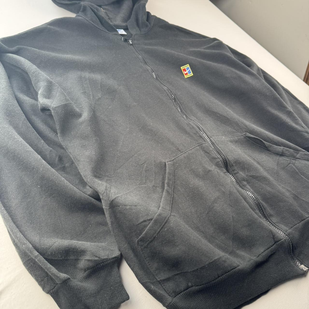 1990s Nike Court Full Zip Made in USA Hoodie L