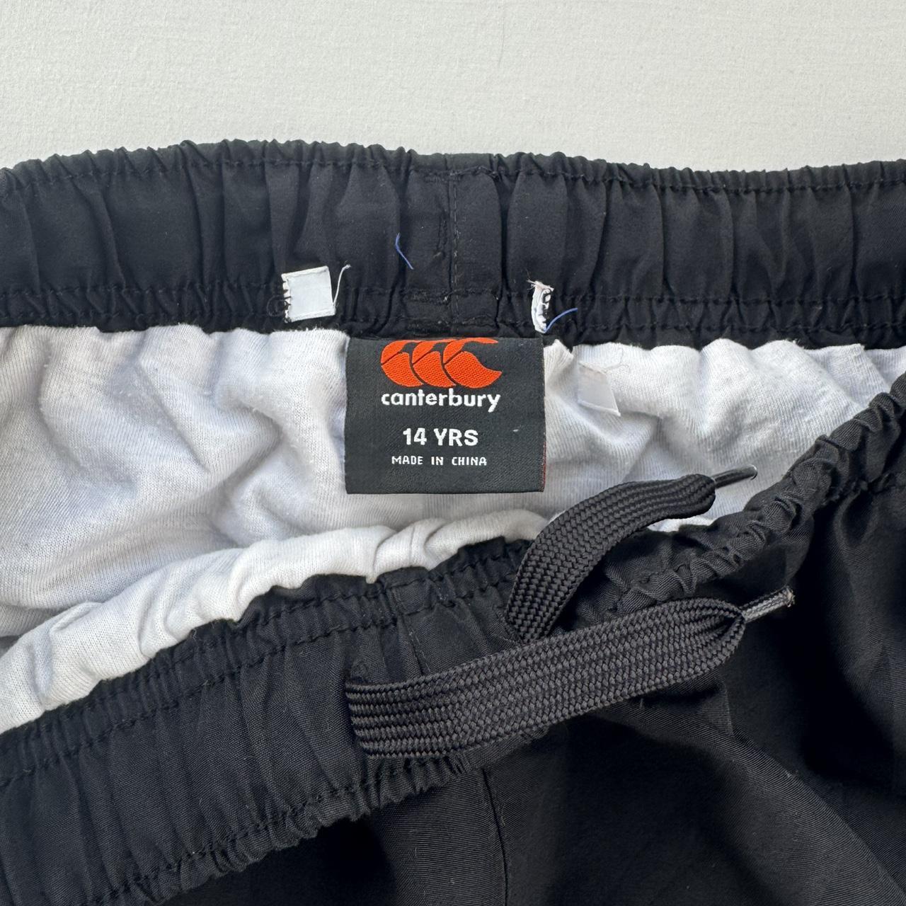 Canterbury Joggers Black and Grey Age 14