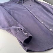 Purple Carhartt WIP Long Sleeve Madison Corduroy Button Down Shirt XXL