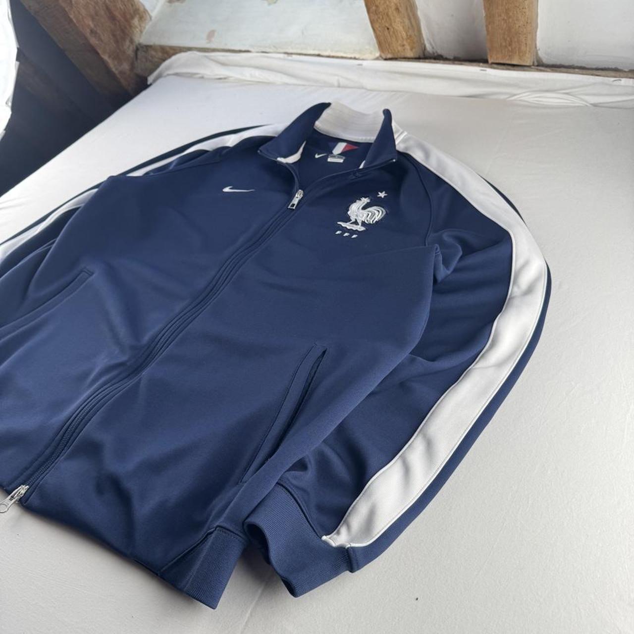 Nike France Embroidered Cotton Track Jacket L