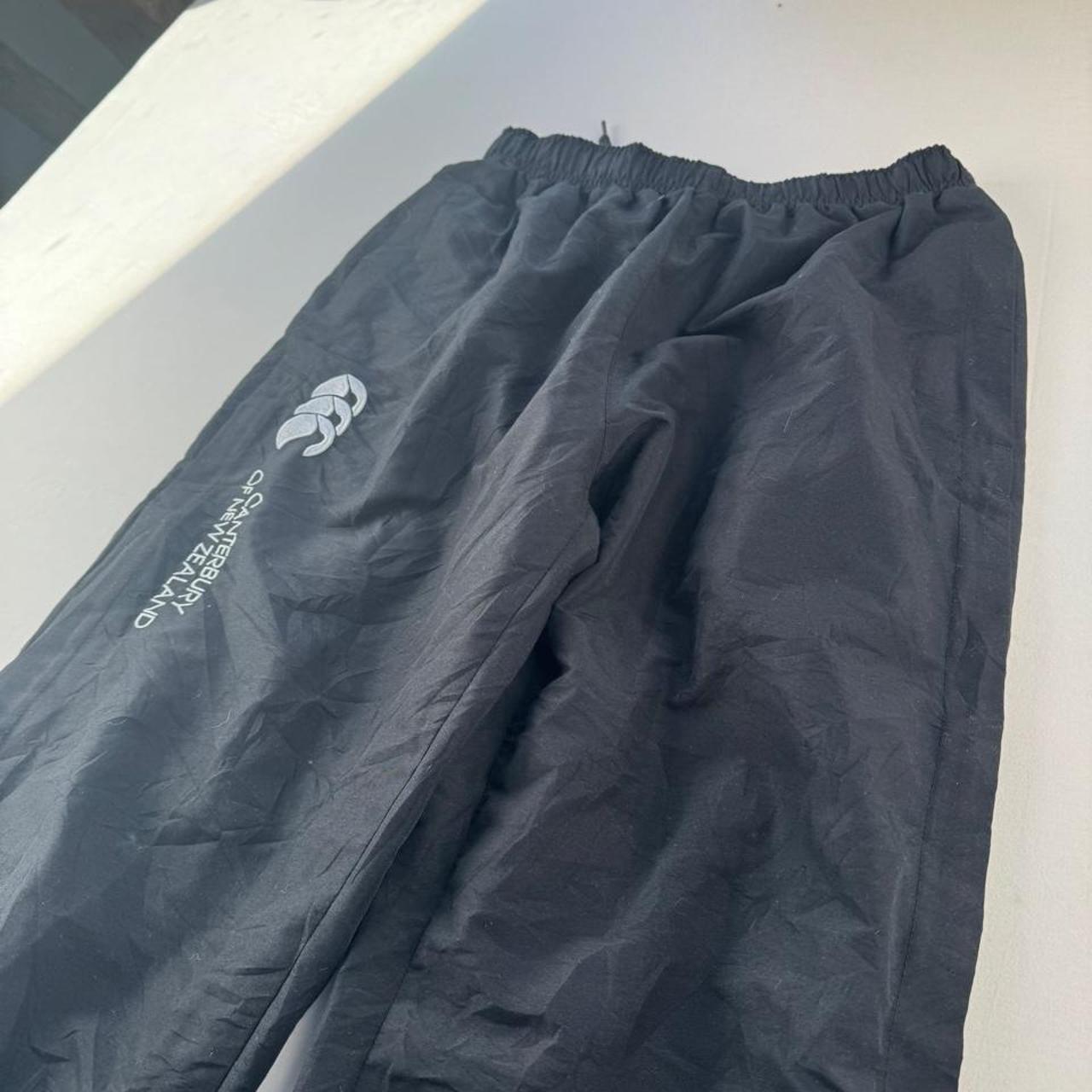 Canterbury Black and White Boys Joggers 14 Years