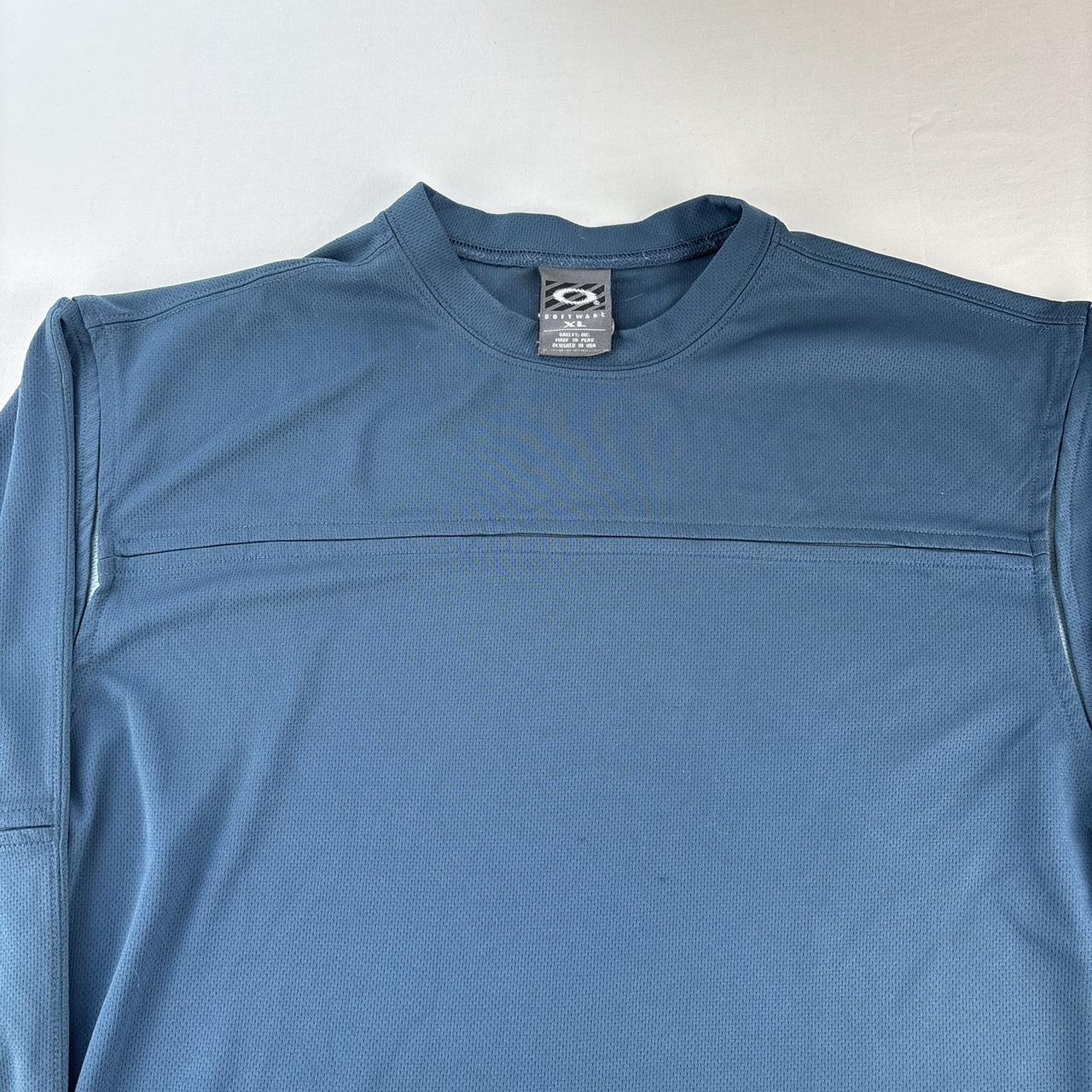 Early 2000s Oakley Software Activewear Long Sleeve T Shirt XL