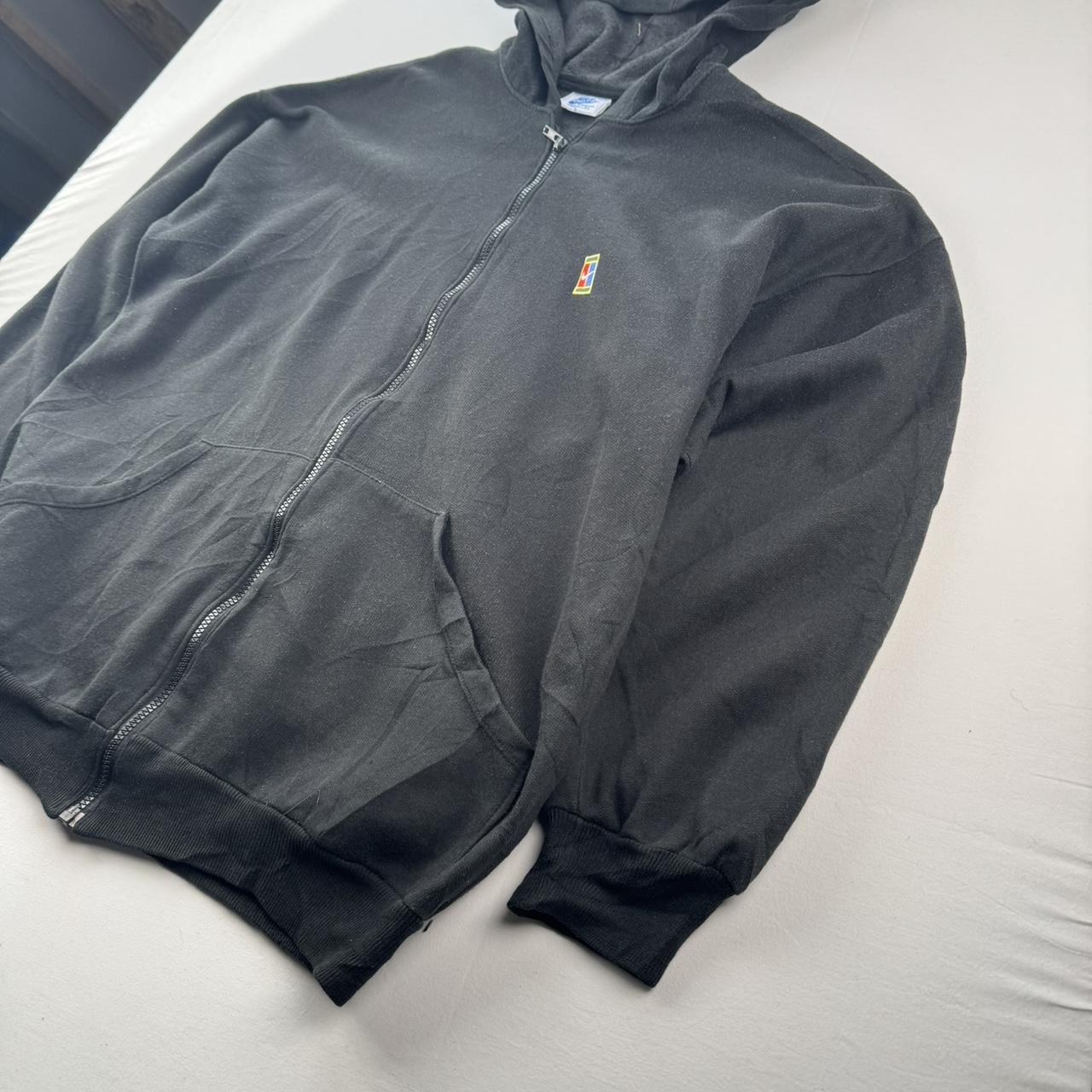 1990s Nike Court Full Zip Made in USA Hoodie L
