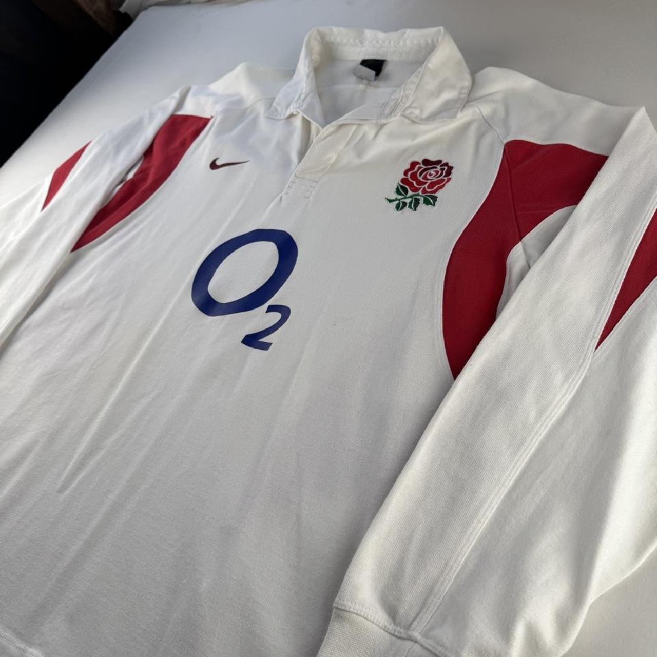 Nike England Rugby 2009 Rugby Polo Shirt XL