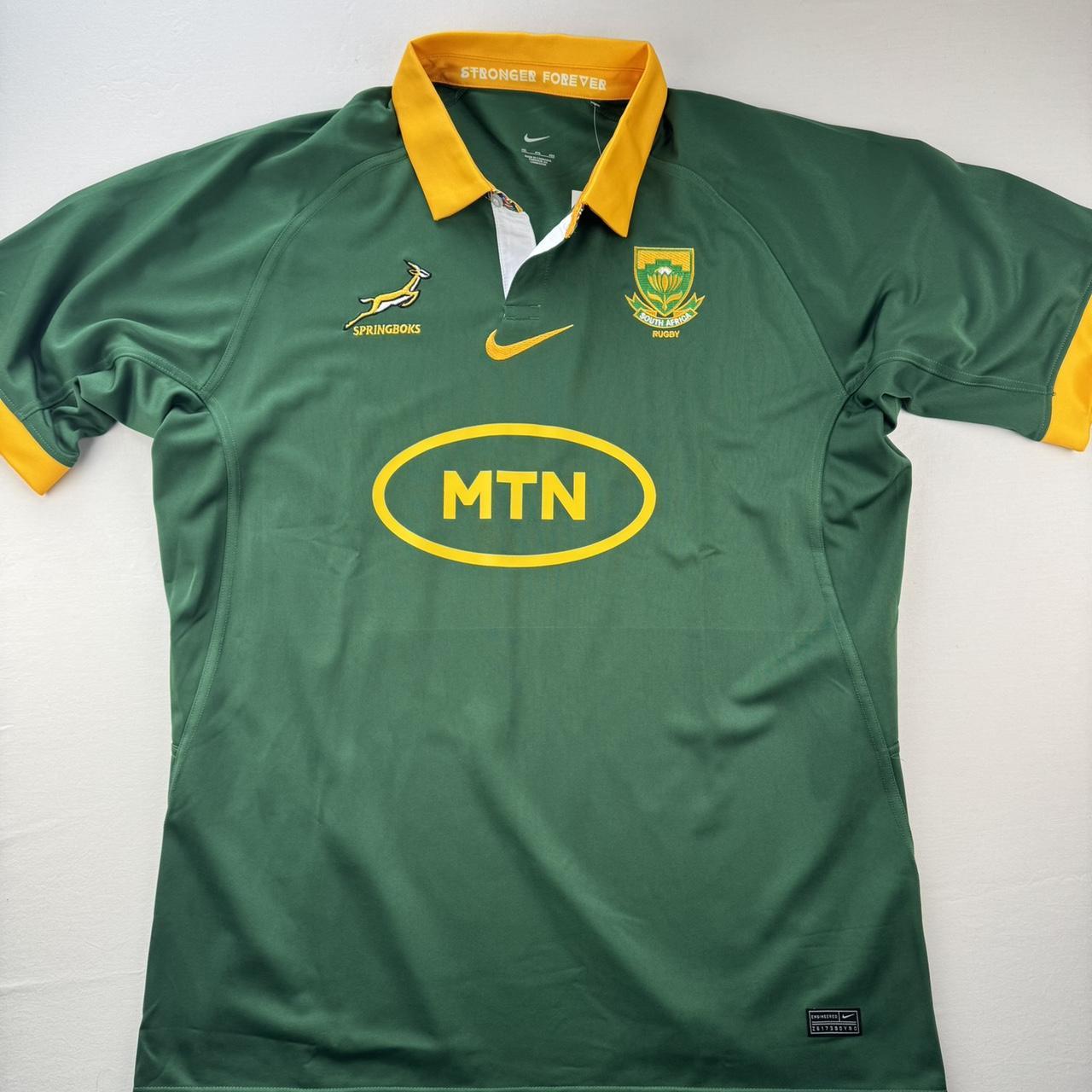 Nike South Africa Springboks Rugby Playing Shirt 4XL BNWT