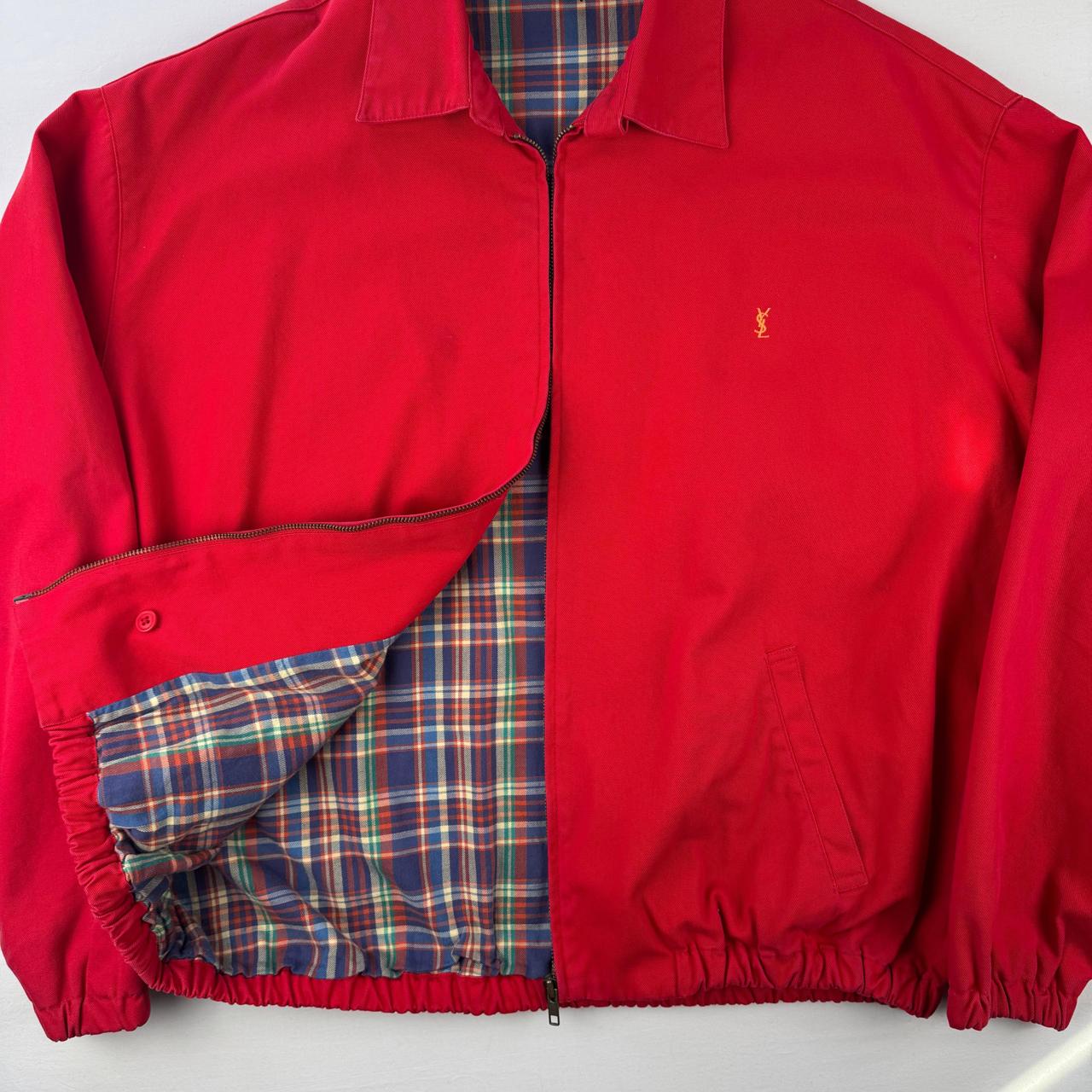 Yves Saint Laurent Jacket in Red Size XL