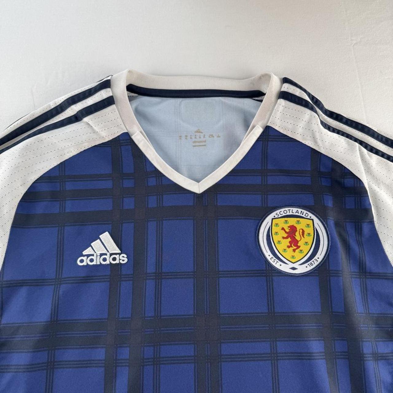 2016/17 Adidas Embroidered Scotland National Football Shirt XL