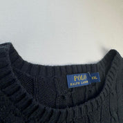 Polo Ralph Lauren Crewneck Knit Sweater in Navy Size XXL