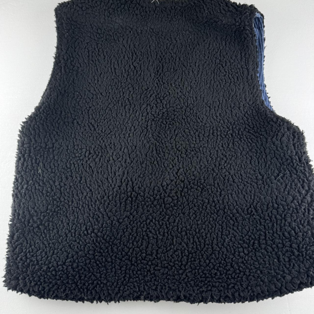 Unisex Rare Stussy Reversible Sherpa Corduroy Gilet Size Small