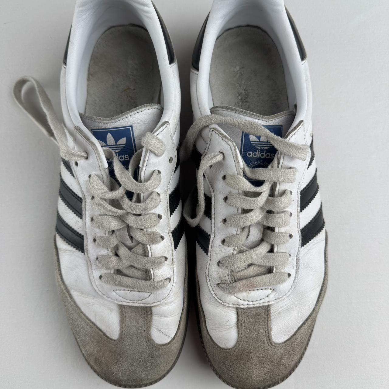Adidas Sambas OG White and Black UK9