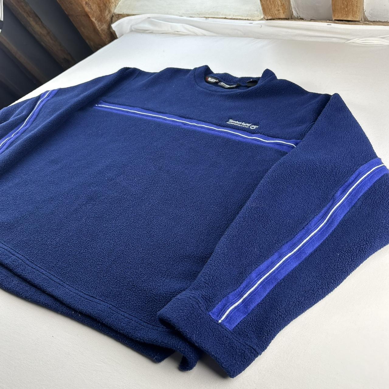 Timberland Embroidered Spellout 1990s Fleece L