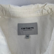 White Carhartt WIP Long Sleeve Madison Corduroy Button Down Shirt XXL