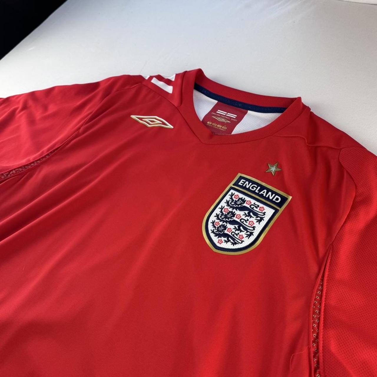 2007-09 Umbro England Away Jersey L