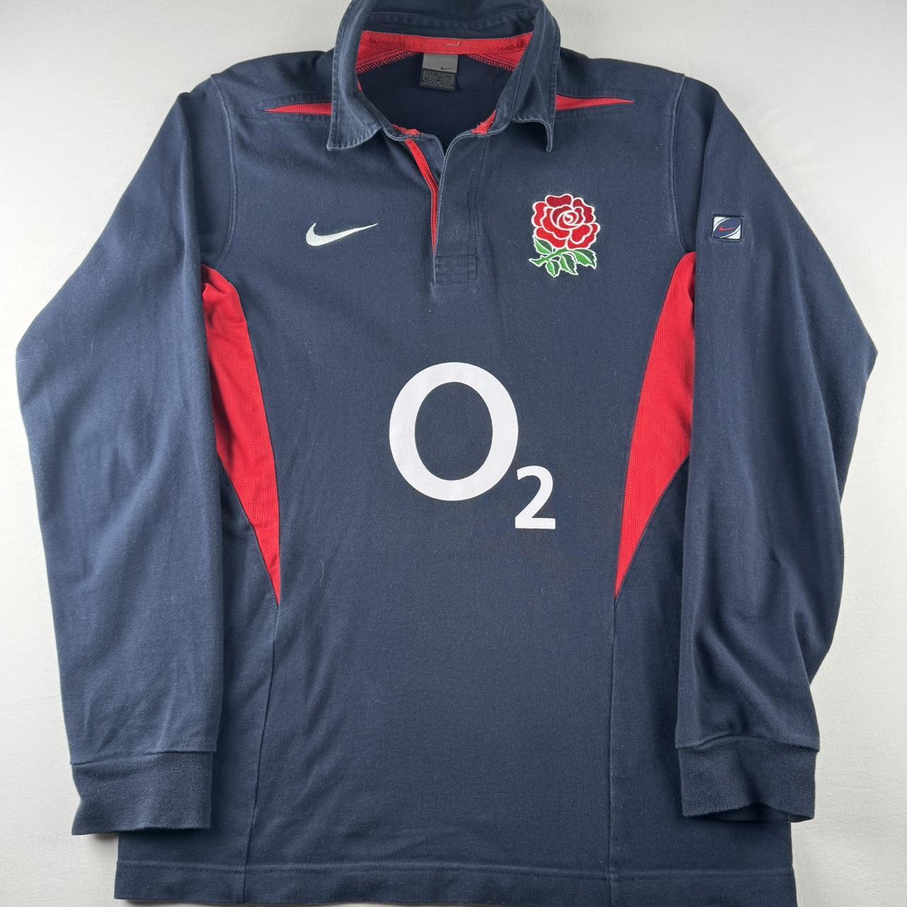 2003 England Rugby Nike Rugby Polo M