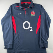 2003 England Rugby Nike Rugby Polo M
