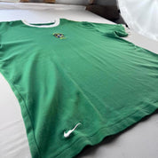 2003 Nike Embroidered Brazil Swoosh Oversized Heavy T-Shirt XXL