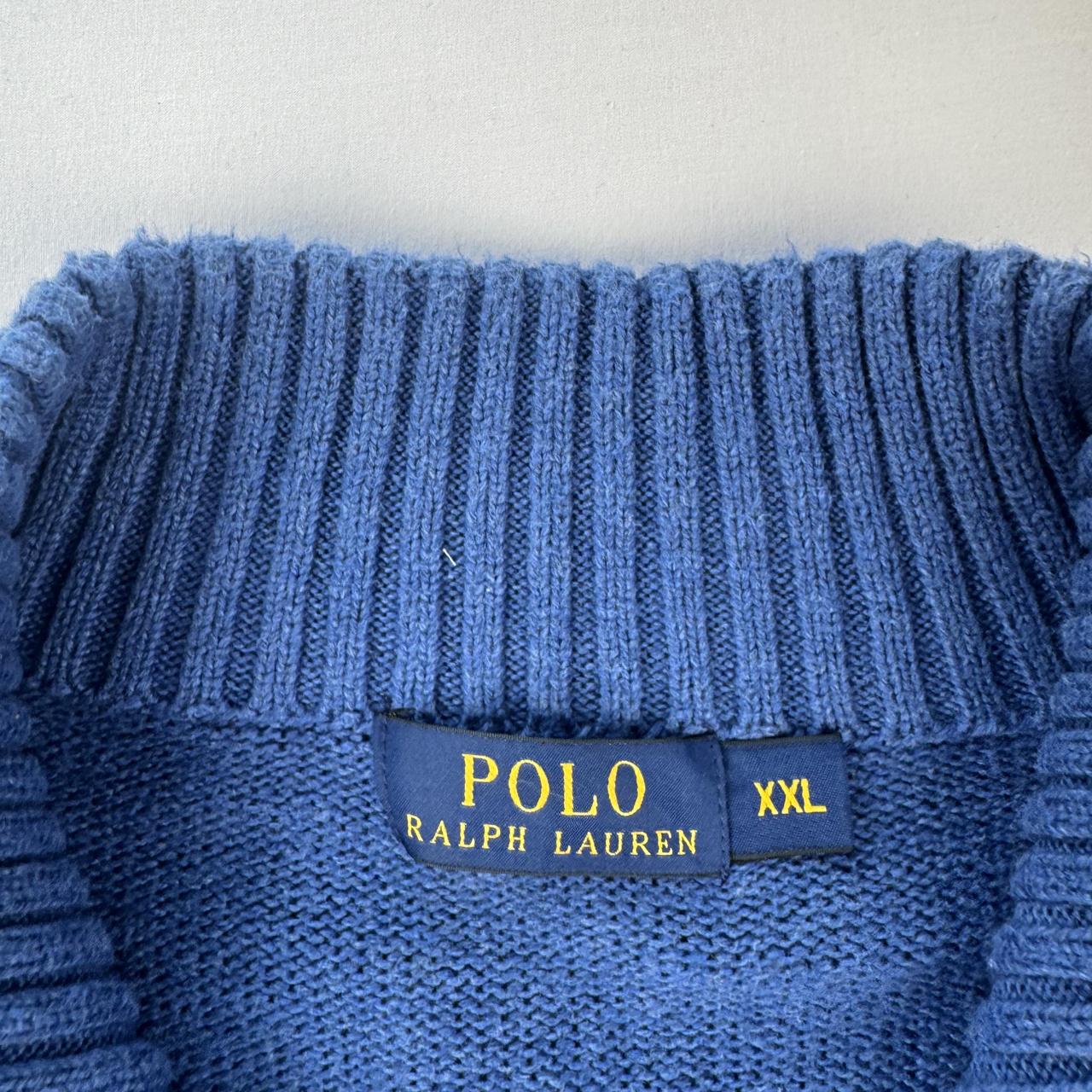 Polo Ralph Lauren Crewneck Knit Sweater in Blue Size XXL