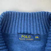 Polo Ralph Lauren Crewneck Knit Sweater in Blue Size XXL