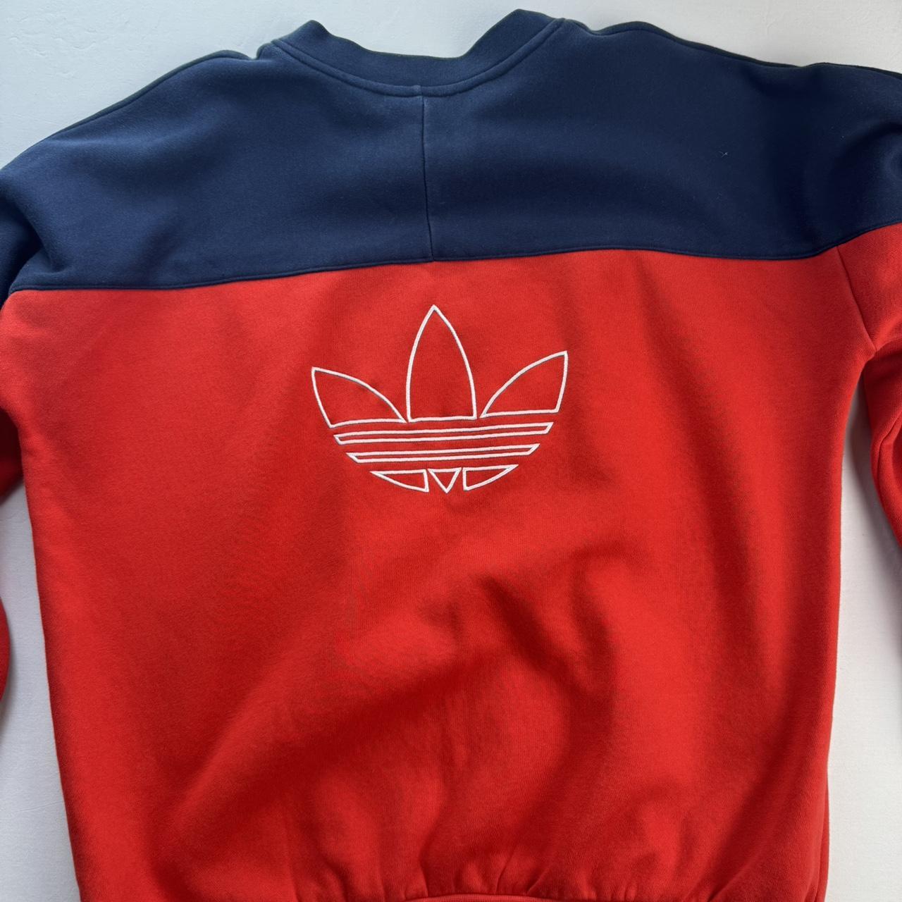 VIntage Style Adidas Embroidered Oversized Arsenal Sweatshirt S