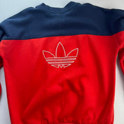 VIntage Style Adidas Embroidered Oversized Arsenal Sweatshirt S