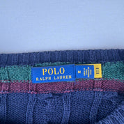 Polo Ralph Lauren Striped Cable Knit Jumper