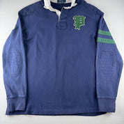 Polo Ralph Lauren Embroidered Pony 67 Rugby Polo Shirt L