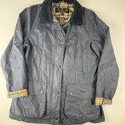 Barbour Jacket in Navy Size 14