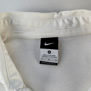 Mid 2000s Nike France Striped Rugby Polo Shirt M